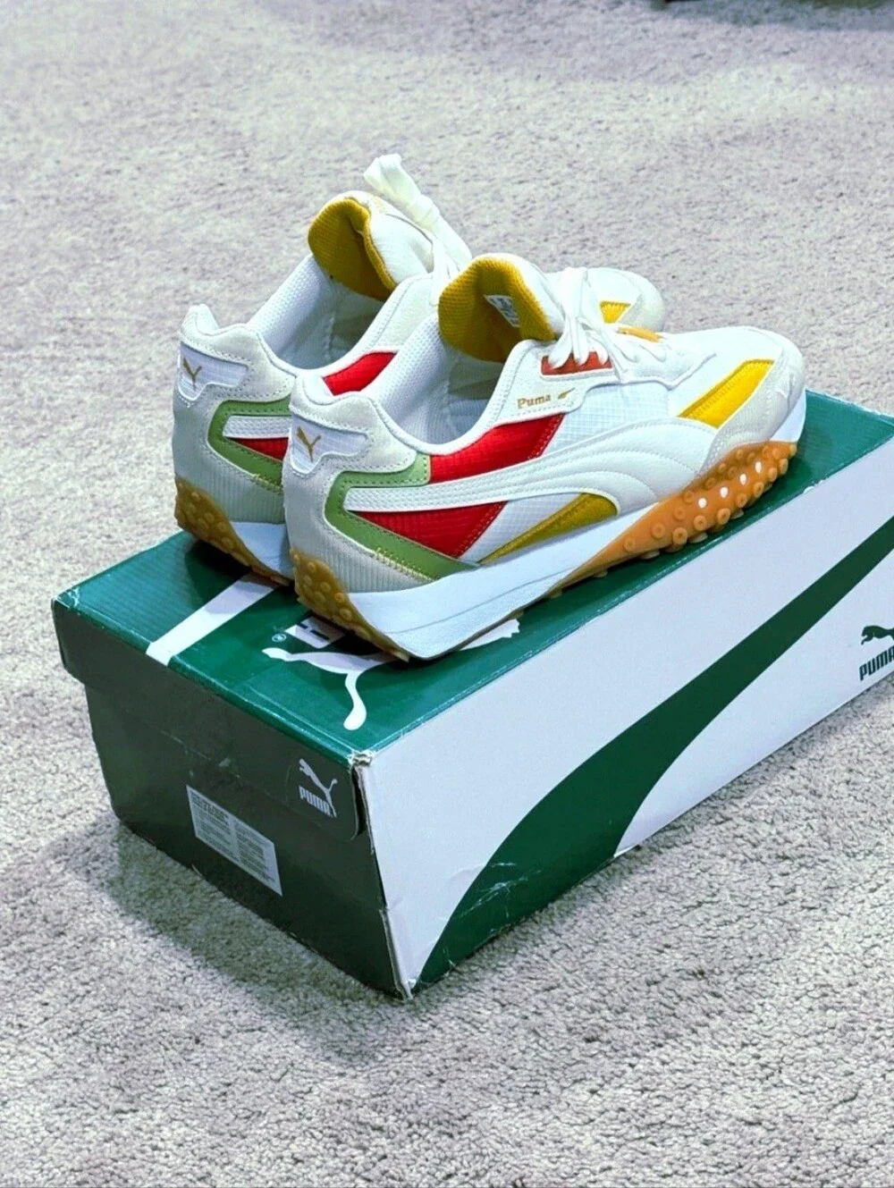 Puma Blktop Rider Multicolor, US Men Size 10 Sneakers Shoes 395907-09